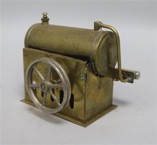 A toy steam engine